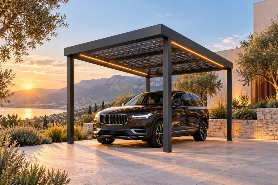 Randare conceptuală Carport Single